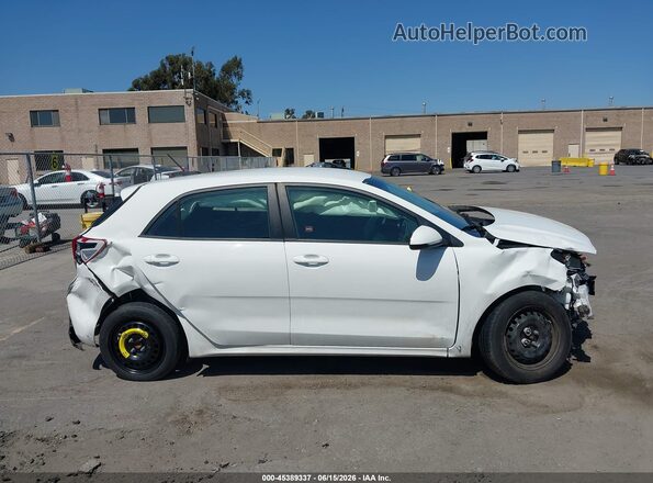 3KPA25AB9KE209369 2019 KIA RIO 5-DOOR White ხელსაწყოთა პანელის ხედი