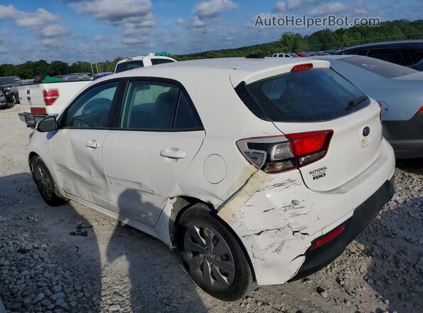 3KPA25ABXJE090018 2018 KIA RIO White Trasero izquierdo
