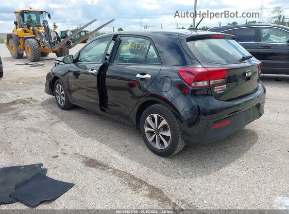 3KPA25AD0PE627280 2023 KIA RIO 5-DOOR Black Tył lewy
