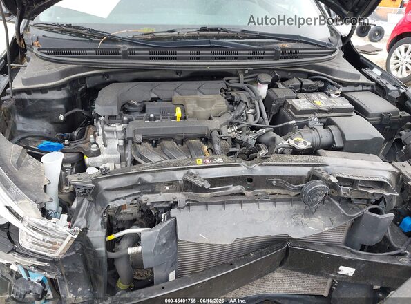 3KPA25AD0PE627280 2023 KIA RIO 5-DOOR Black Widok z tyłu