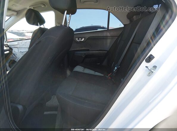 3KPA25AD1ME378077 2021 KIA RIO 5-DOOR White Вид наклейки з VIN-кодом