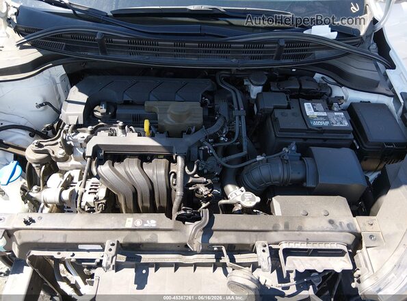 3KPA25AD1ME378077 2021 KIA RIO 5-DOOR White Вид ззаду