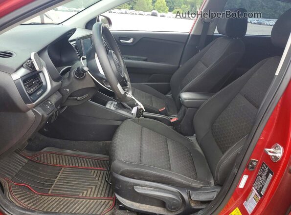 3KPA25AD2LE337830 2020 KIA RIO Red Widok wnętrza z przodu
