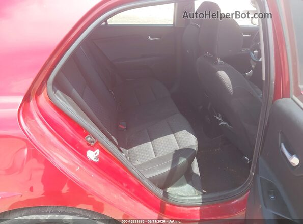 3KPA25AD2ME433961 2021 KIA RIO 5-DOOR Red Вид наклейки з VIN-кодом