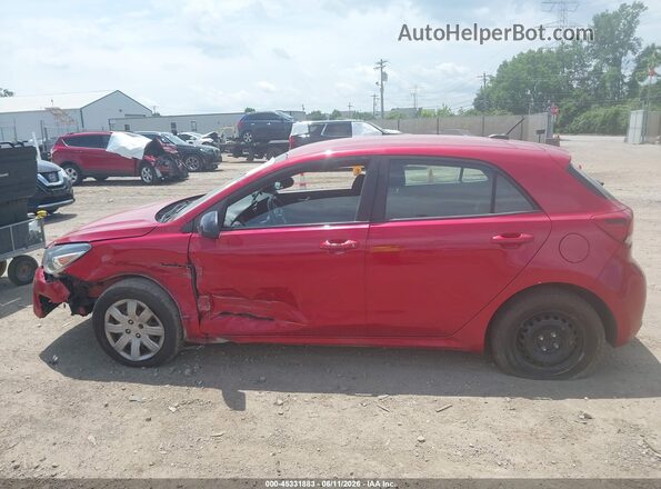 3KPA25AD2ME433961 2021 KIA RIO 5-DOOR Red Панорамний вид салону 360°