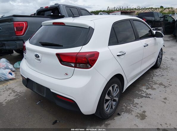 3KPA25AD6ME390015 2021 KIA RIO 5-DOOR White უკანა მარჯვენა