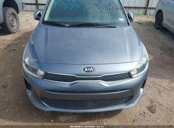 3KPA25AD7LE335085 2020 KIA RIO 5-DOOR Gray ხელსაწყოთა პანელის ხედი