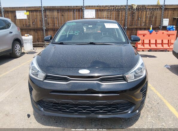 3KPA25AD8ME391702 2021 KIA RIO 5-DOOR Черный Вид задней части салона