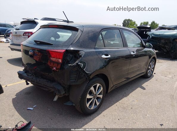 3KPA25AD8ME391702 2021 KIA RIO 5-DOOR Черный Задняя правая четверть