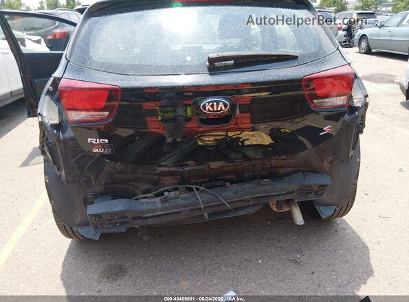 3KPA25AD8ME391702 2021 KIA RIO 5-DOOR Черный Вид спереди