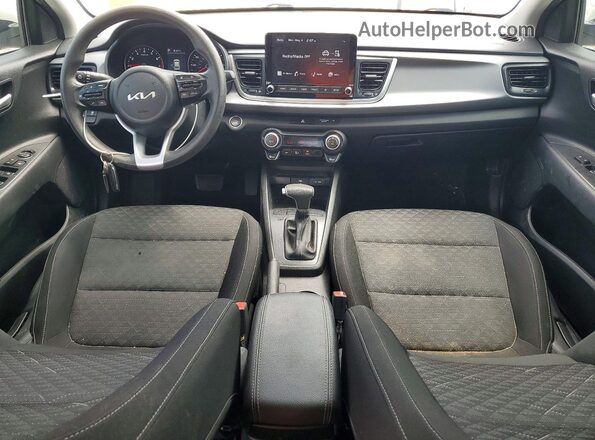 3KPA25AD8PE558693 2023 KIA RIO White წინა პანელის ხედი
