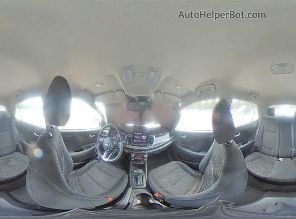 3KPA25AD8PE558693 2023 KIA RIO White სალონის 360-გრადუსიანი ხედი