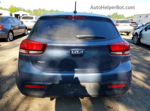 3KPA25AD9NE462343 2022 KIA RIO Blue 