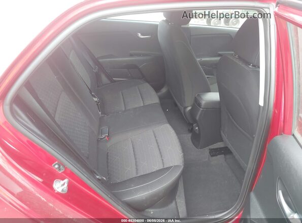 3KPA25ADXPE525615 2023 KIA RIO 5-DOOR Red VIN կոդի պիտակի տեսք