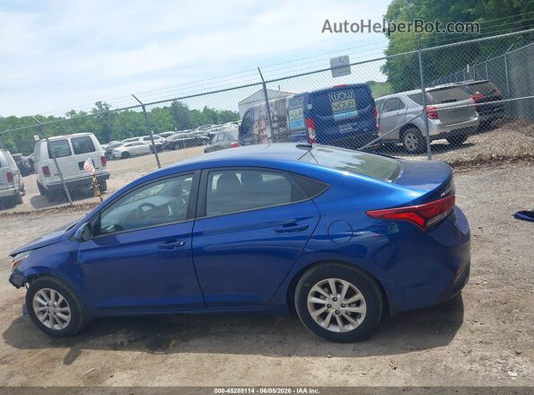 3KPC24A30JE026890 2018 HYUNDAI ACCENT Dark Blue Панорамный вид салона 360°