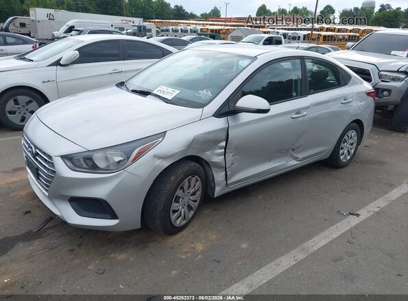 3KPC24A30KE042203 2019 HYUNDAI ACCENT Белый Передняя левая четверть