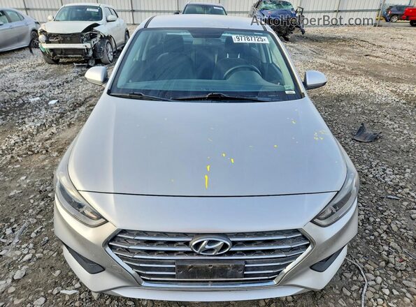 3KPC24A30KE044534 2019 HYUNDAI ACCENT Silver Front view