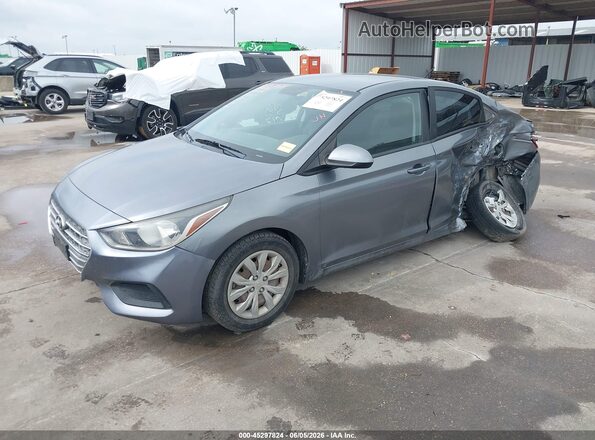 3KPC24A31KE039875 2019 HYUNDAI ACCENT Gray Vista tres cuartos delantera izquierda