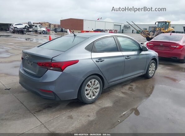 3KPC24A31KE039875 2019 HYUNDAI ACCENT Gray Trasero derecho