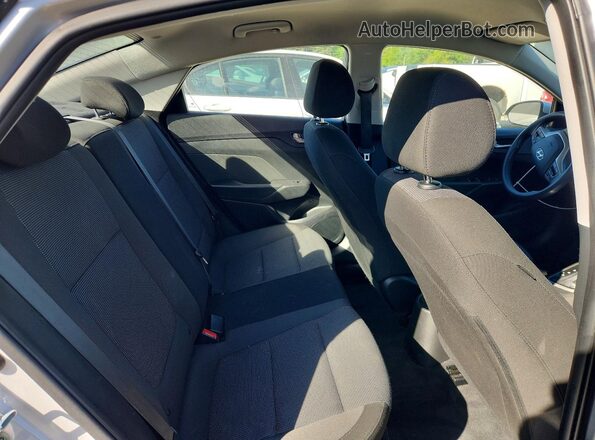 3KPC24A31KE065361 2019 HYUNDAI ACCENT Silver Հետևի նստատեղերի տեսք
