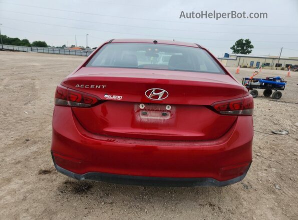 3KPC24A32KE065031 2019 HYUNDAI ACCENT Красный Вид сзади