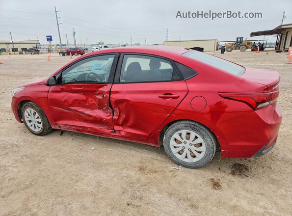 3KPC24A32KE065031 2019 HYUNDAI ACCENT Красный Задняя левая четверть