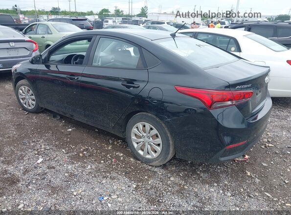 3KPC24A32KE067877 2019 HYUNDAI ACCENT Black Trasero izquierdo