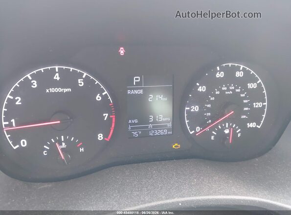 3KPC24A32KE067877 2019 HYUNDAI ACCENT Black Vista de los asientos traseros