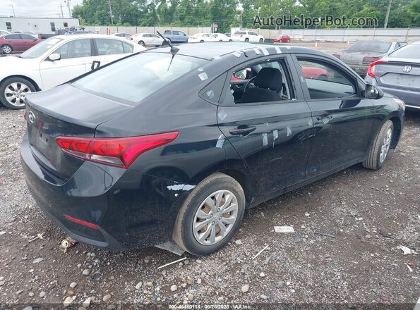 3KPC24A32KE067877 2019 HYUNDAI ACCENT Black Trasero derecho