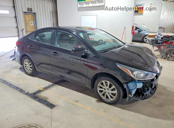 3KPC24A33JE017973 2018 HYUNDAI ACCENT Black Delantero derecho