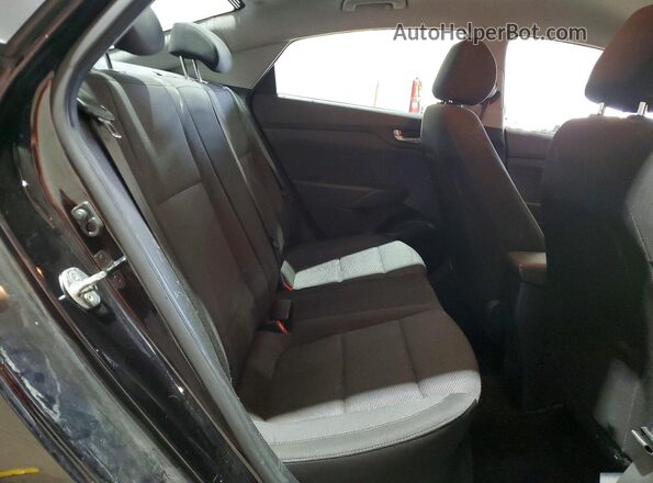 3KPC24A33JE017973 2018 HYUNDAI ACCENT Black Vista de los asientos traseros