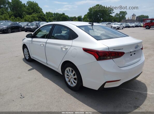 3KPC24A33JE024258 2018 HYUNDAI ACCENT White Rear left