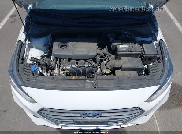3KPC24A33JE032859 2018 HYUNDAI ACCENT White Widok z tyłu