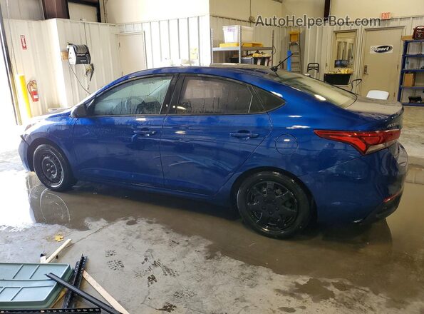 3KPC24A33JE034028 2018 HYUNDAI ACCENT Blue 