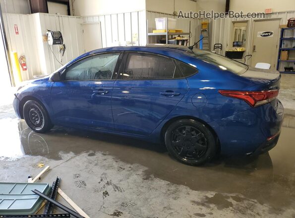3KPC24A33JE034028 2018 HYUNDAI ACCENT Blue 