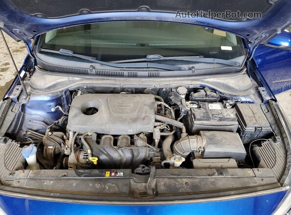 3KPC24A33JE034028 2018 HYUNDAI ACCENT Blue 