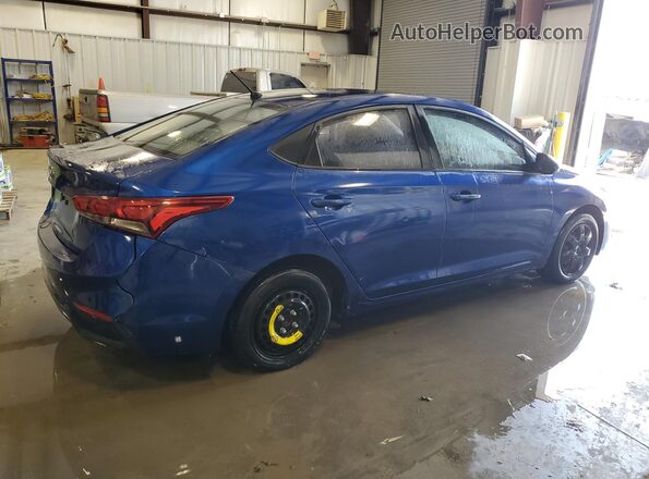 3KPC24A33JE034028 2018 HYUNDAI ACCENT Blue 