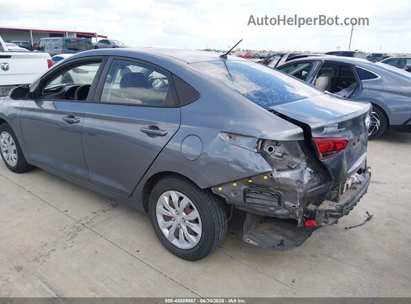 3KPC24A33KE058038 2019 HYUNDAI ACCENT Gray Trasero izquierdo