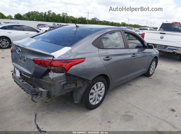 3KPC24A33KE058038 2019 HYUNDAI ACCENT Gray Trasero derecho