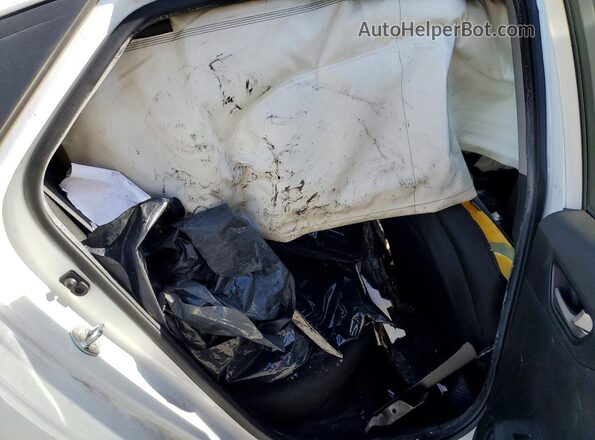 3KPC24A33KE071761 2019 HYUNDAI ACCENT White უკანა სავარძლების ხედი