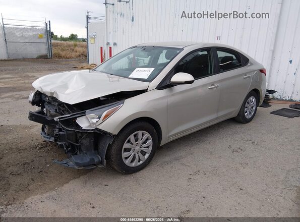 3KPC24A33KE076541 2019 HYUNDAI ACCENT Champagne Передняя левая четверть