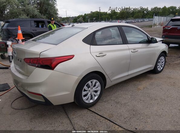 3KPC24A33KE076541 2019 HYUNDAI ACCENT Champagne Задняя правая четверть