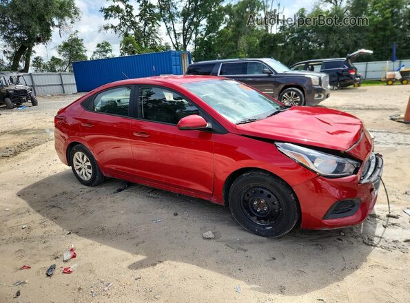 3KPC24A34JE004861 2018 HYUNDAI ACCENT Red Առջևի աջ
