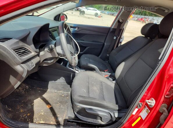 3KPC24A34JE004861 2018 HYUNDAI ACCENT Red Սալոնի դիմացի տեսք