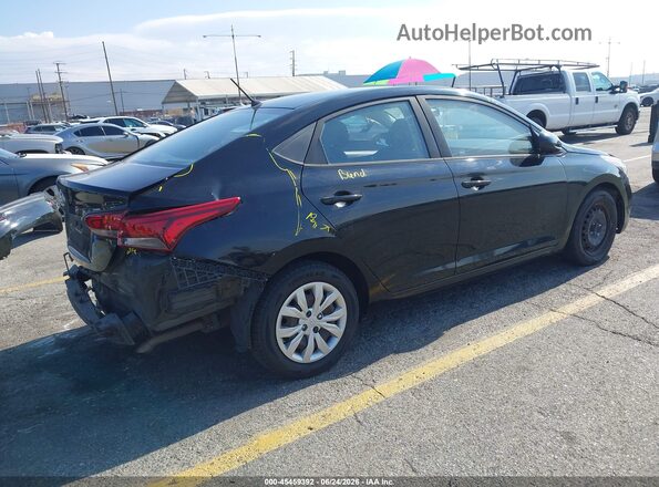 3KPC24A34KE042379 2019 HYUNDAI ACCENT Black Trasero derecho