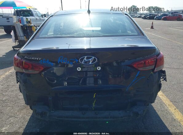 3KPC24A34KE042379 2019 HYUNDAI ACCENT Black Vista interior trasera