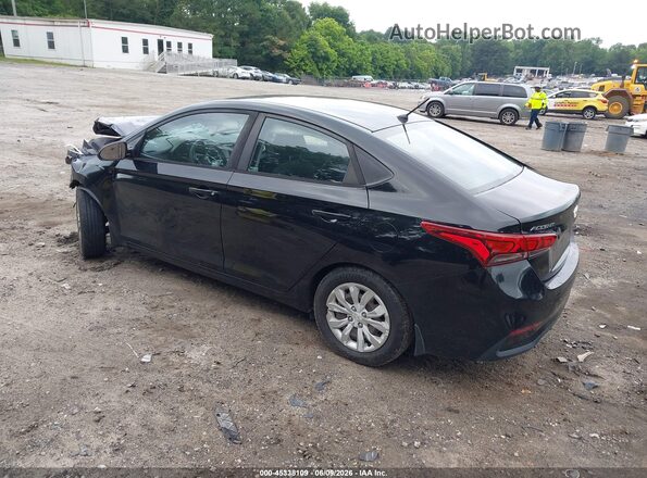3KPC24A34KE055357 2019 HYUNDAI ACCENT Black უკანა მარცხენა