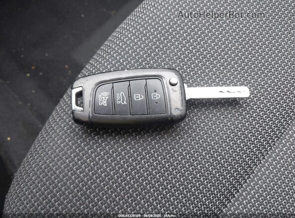 3KPC24A34KE055357 2019 HYUNDAI ACCENT Black წინა პანელის ხედი