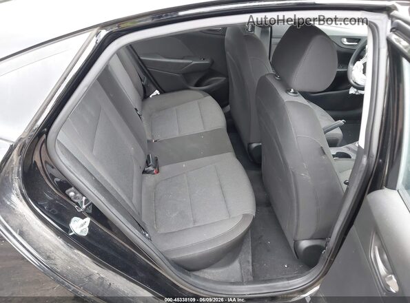 3KPC24A34KE055357 2019 HYUNDAI ACCENT Black VIN კოდის სტიკერის ხედი