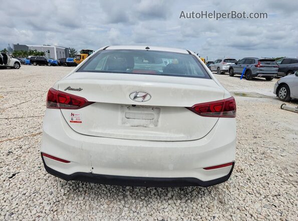 3KPC24A34KE065578 2019 HYUNDAI ACCENT White უკანა ხედი